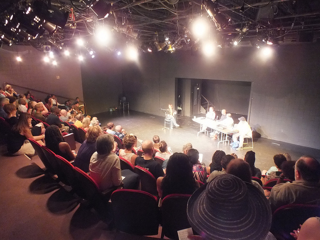Photo from Pillsbury House Theatre's Town Hall Discussion during THE ROAD WEEPS, THE WELL RUNS DRY